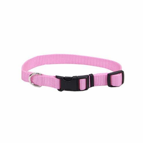 Alliance Adjustable Pink Dog Collar Perspective: front