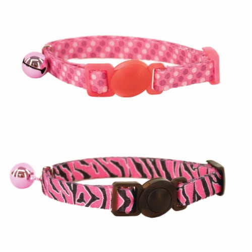 Alliance Pink Fashion Cat Collars Perspective: front