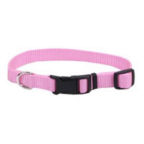 Alliance Adjustable Collar - Large Dog - Pink Perspective: front