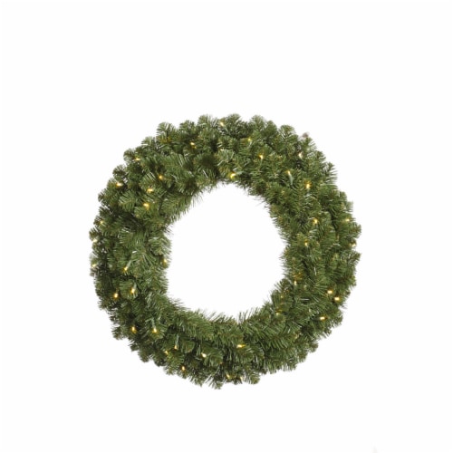 Vickerman 96  Grand Teton Wreath 1000WmWhtLED - G125681LED Perspective: front