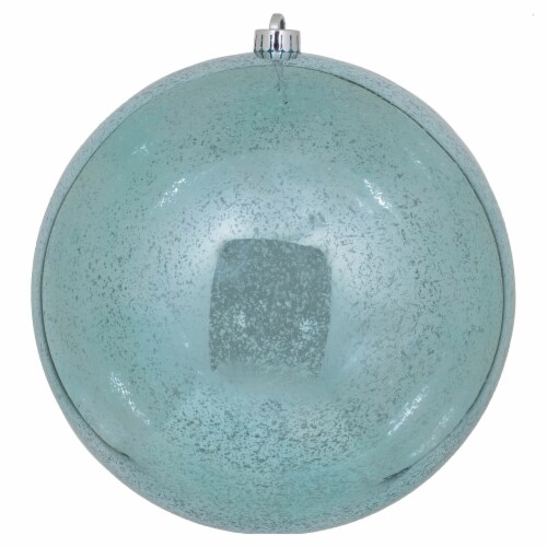 10   Baby Blue Shiny Mercury Ball - M166732 Perspective: front