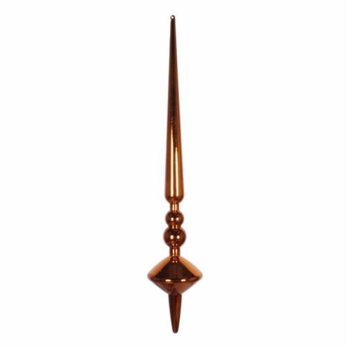 18  Copper Shiny Cupola Finial 2/Bag Perspective: front