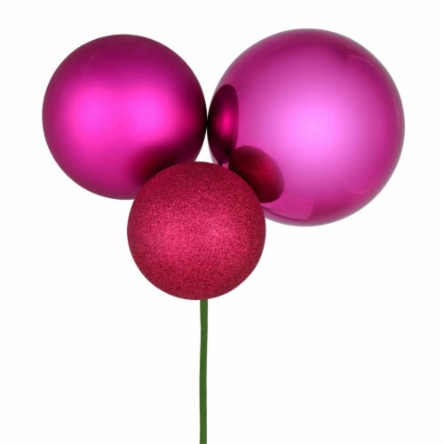 18 Fuchsia Ornament Pick 2/Bg, 1 Fred Meyer
