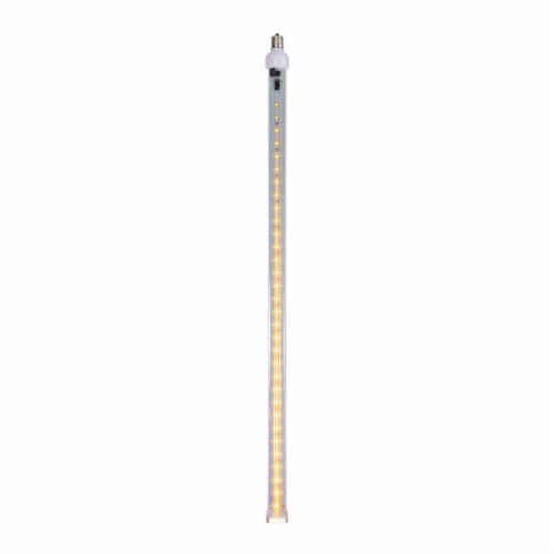 24 Yellow C9 Led Snowfall Tube 5Pk Perspective: front