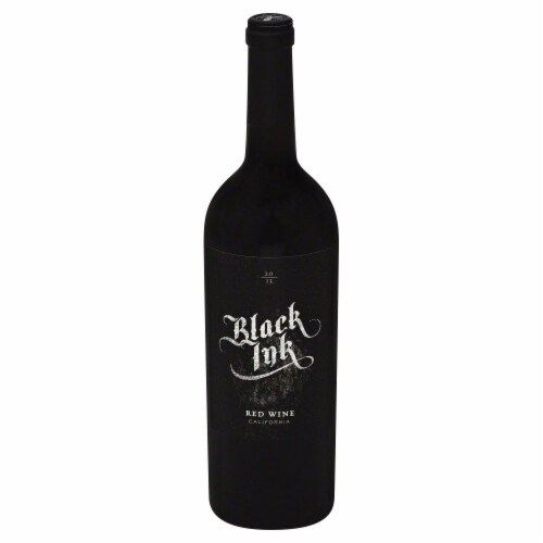 Black Ink California Red Wine Perspective: front