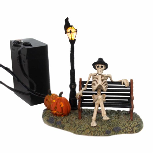 Department 56 Accessory Resting My Bones Polyresin Halloween 53146 Perspective: front