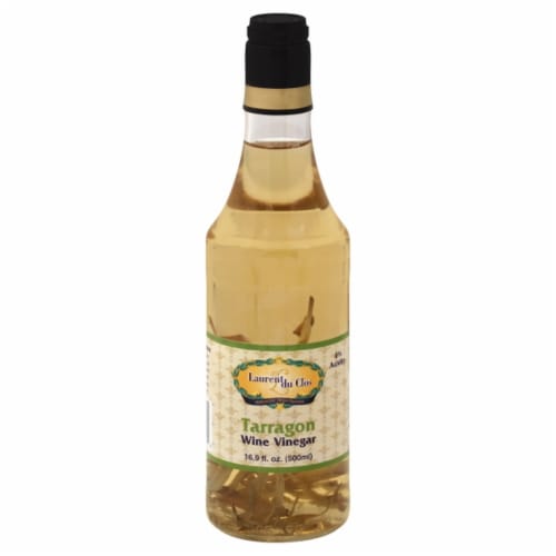 Laurent du Clos Tarragon Wine Vinegar Perspective: front