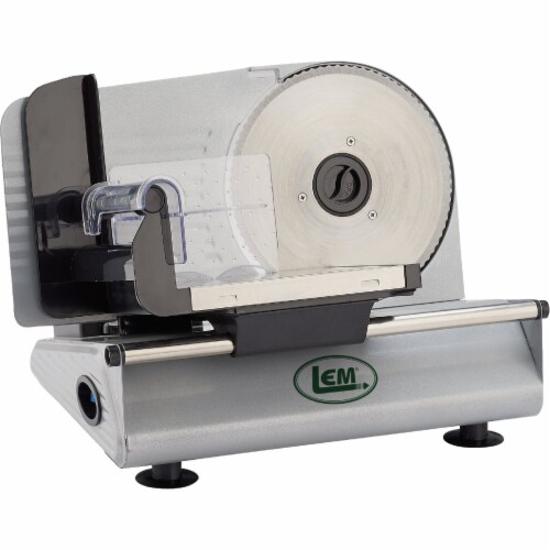 LEM Products 6723340 7.5 in. 1 Speed Meat Slicer, Silver Case of 2, 1