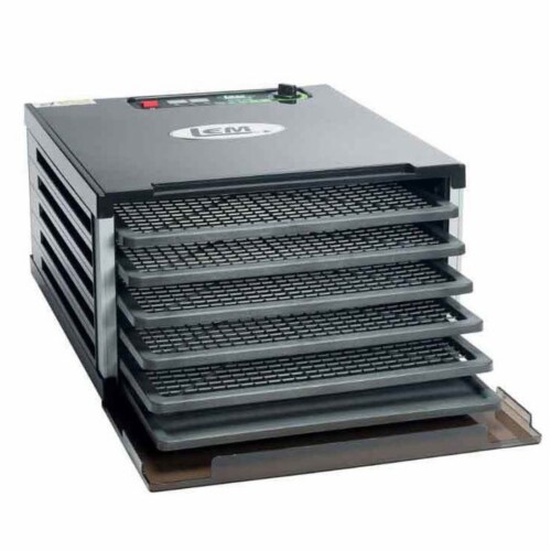 LEM Mighty Bite 5-Tray 550 Watt Countertop Dehydrator Temp Range Of 95-155F  1152