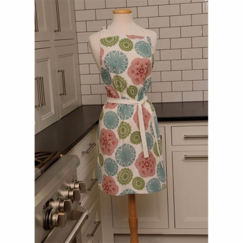 Heritage Lace CE-APR 26 x 34 in. Crochet Envy Apron, Ecru Perspective: front