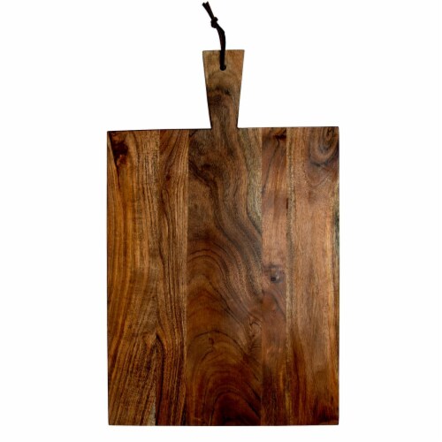 Heritage Lace FH-043 Artisan Wood 18X14X1 Charcuterie Board Natural Perspective: front