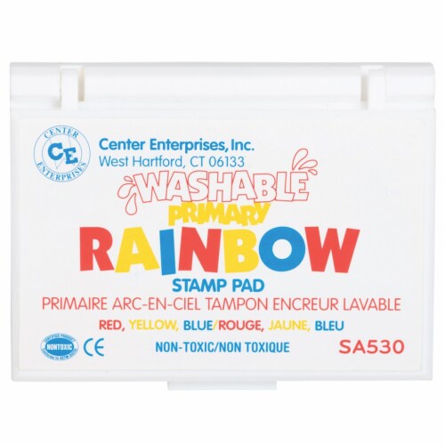 Washable Rainbow Stamp Pad Primary, 1 Ralphs