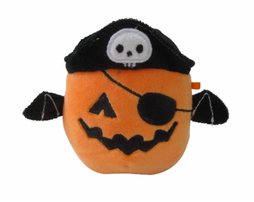 Squishmallows Pirate Pumpkin Plush Toy Perspective: front