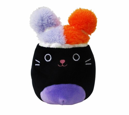 Squishmallows Squish-Doos Cat Plush Toy Perspective: front