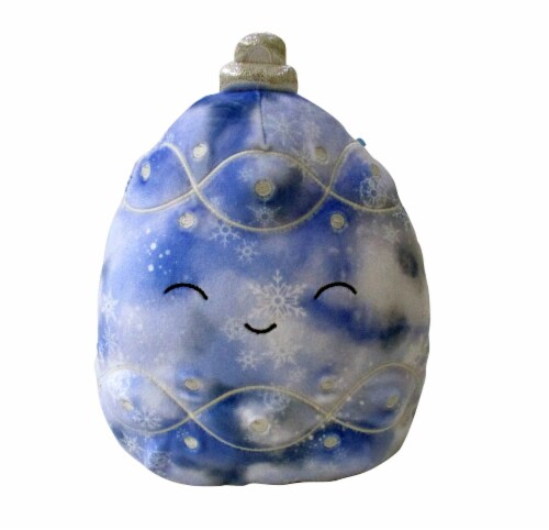 Squishmallows Tie Dye Ornament Plush - Blue Perspective: front
