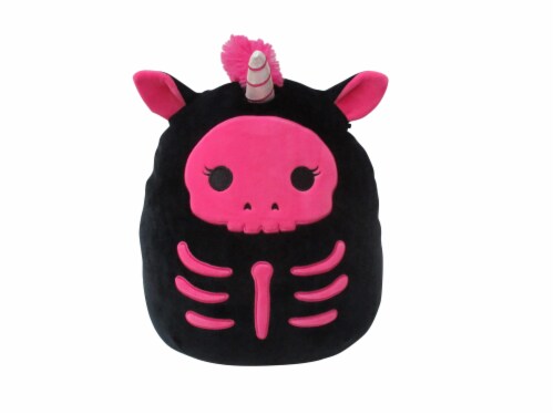 Squishmallows Halloween Skeleton Unicorn - Pink/Black, 12 in - Kroger