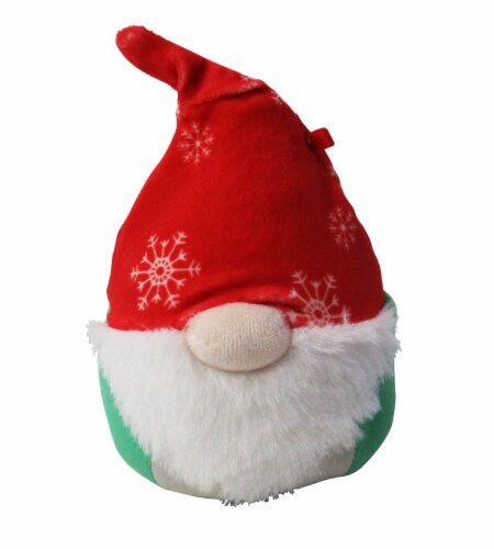 Squishmallows Gnome Holiday Hair Squad Plush Perspective: front