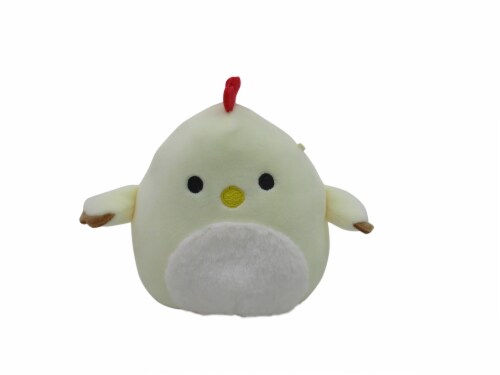 Squishmallows Chick with Fur Belly Plush - Cream Perspective: front