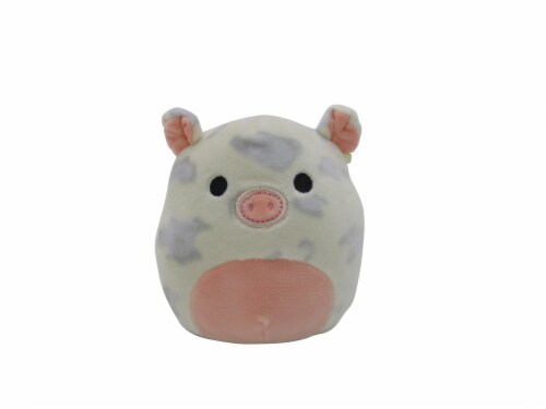 Squishmallows Spotted Pig with Fur Belly Plush Perspective: front