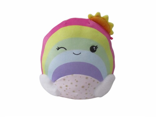 Squishmallows Rainbow Plush Perspective: front
