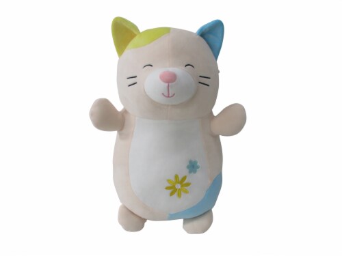 Squishmallows Hugmees Calico Cat Plush Perspective: front