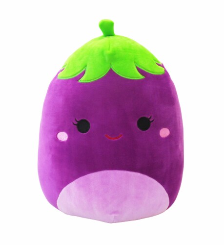 Squishmallows Eggplant Stuffed Toy Perspective: front