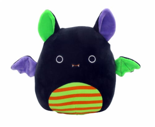 Squishmallows Black Bat Halloween Plush Perspective: front
