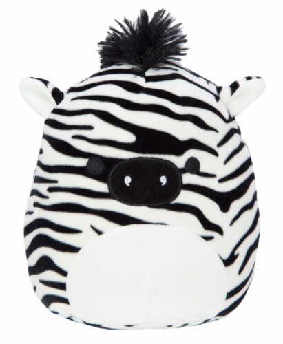 Squishmallows Zebra Stuffed Animal - Black/White, 8 in - Food 4 Less