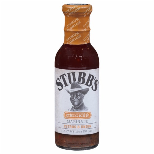Stubb's® Citrus & Onion Chicken Marinade Perspective: front