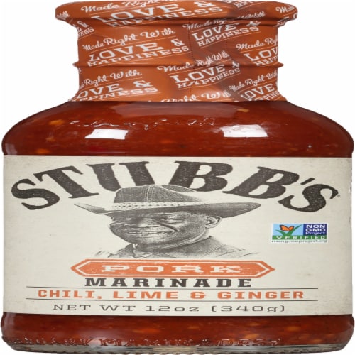 Stubb's® Chiles Lime & Ginger Pork Marinade Perspective: front