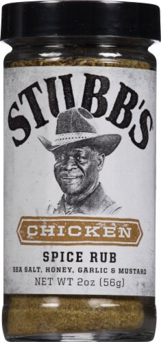  Stubb's Chicken Rub, 5.04 oz (Pack of 6) : Grocery