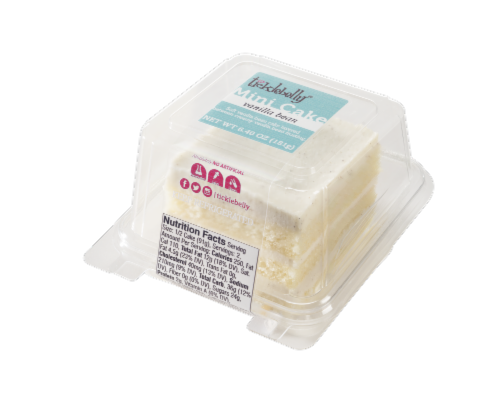 Tickleberry Vanilla Bean Mini Cake Perspective: front