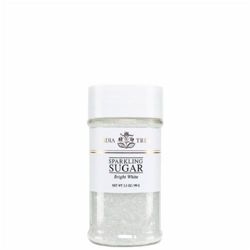 India Tree Bright White Sparkling Sugar Perspective: front