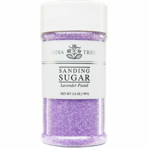 India Tree Sanding Sugar - Lavender Perspective: front