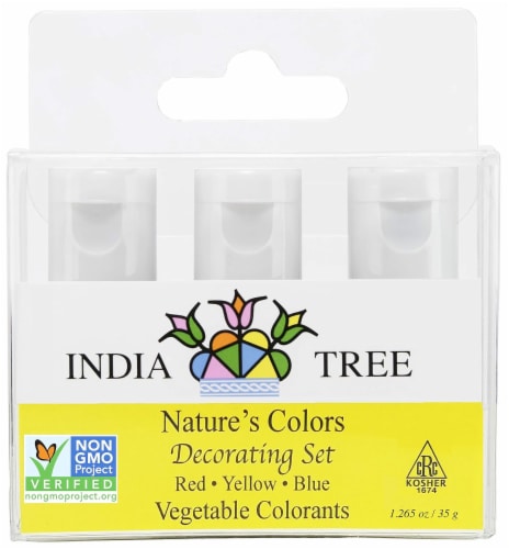 India Tree Nature's Colors Decorating Set Perspective: front