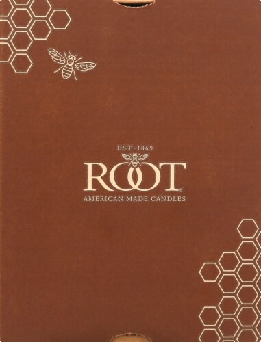Root Candles Timberline Collenette Candle - Ivory Perspective: front