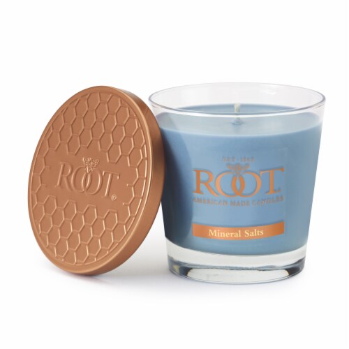 Small Veriglass Scented Candle - Mineral Salts Perspective: front
