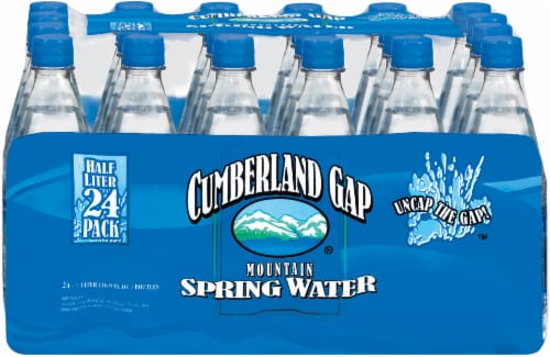Cumberland Gap Mountain Spring Water Perspective: front