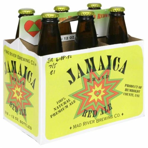 Mad River Brewing Company Jamaica Re Ale Perspective: front