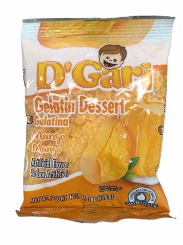 D'Gari™ Mango Gelatin Dessert Perspective: front