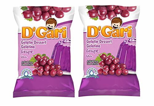 D'Gari™ Grape Gelatin Dessert Perspective: front