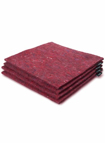ETHICA Recycled square felt trivets – Set of 4 Perspective: front