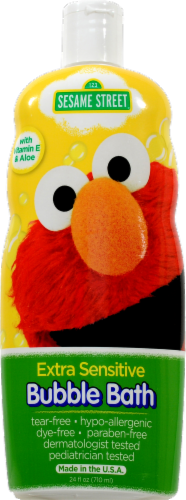 Sesame Street Extra Sensitive Bubble Bath Perspective: front