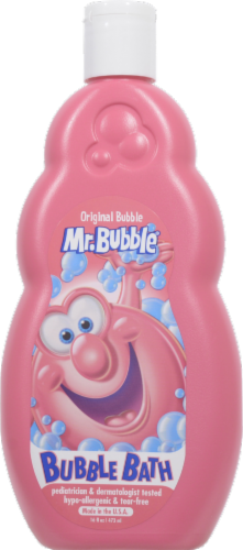 Mister Bubble Liquid Bubble Bath Perspective: front
