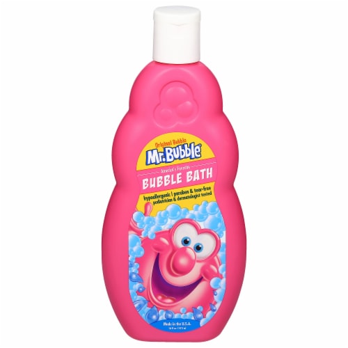 Mr. Bubble Liquid Bubble Bath Perspective: front
