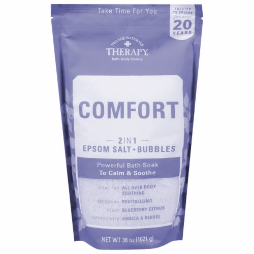 Village Naturals Therapy® Chronic Pain and Fatigue Foaming Body Soak Perspective: front