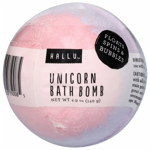 Hallu™ Escape Unicorn Bath Bomb Perspective: front