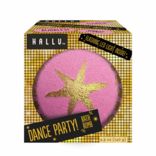 Hallu Dance Party Bath Bomb Perspective: front