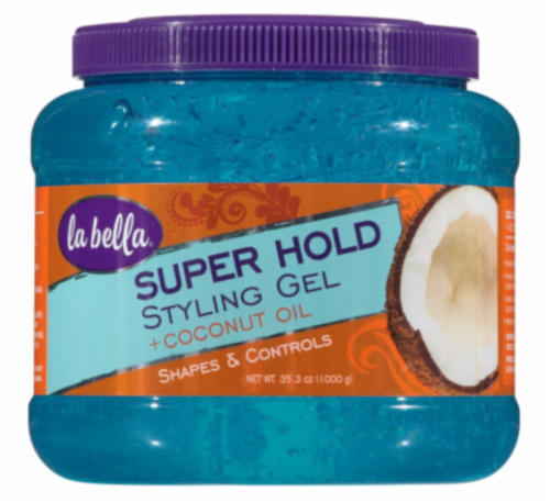 La Bella Super Hold Styling Gel with Coconut Oil, 40 oz - Dillons Food  Stores