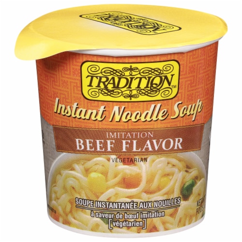 Tradition Beef Style Instant Noodle Soup, 2.5 oz - Foods Co.